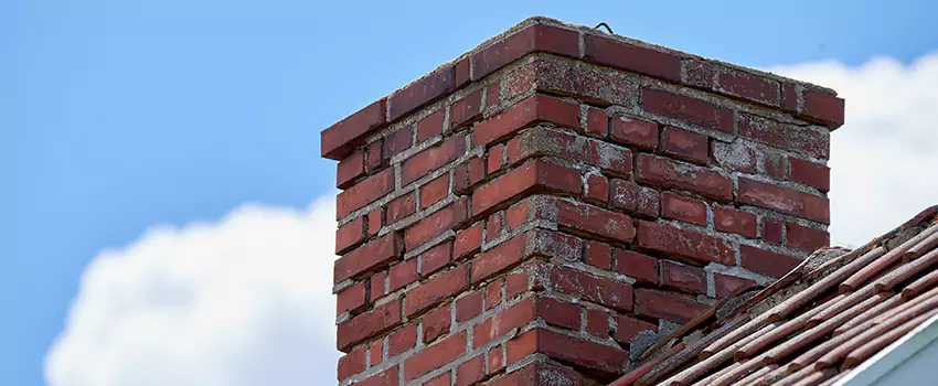 Brick Chimney Flue Installation in Albemarle, NC