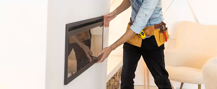 Metal Fireplace Installation in Albemarle, North Carolina