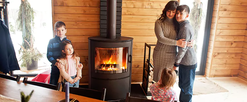 Morso Cast Iron Fireplace Insert Installation in Albemarle, North Carolina