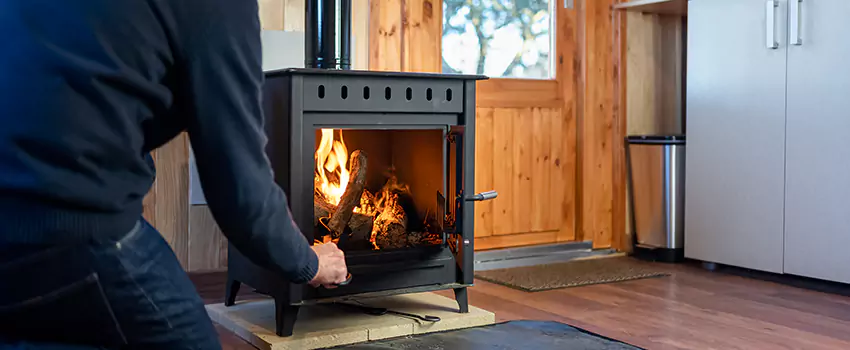 Open Hearth Wood Fireplace Installation in Albemarle, NC